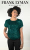 Frank Lyman Montreal Evening Tops-Frank Lyman Montreal Evening Wear-Frank Lyman Montreal Sequin Top