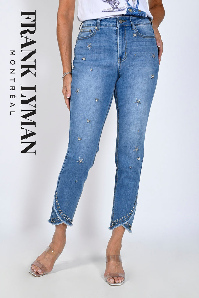 Frank Lyman Montreal Blue Jeans-Buy Frank Lyman Montreal Jeans Online-Frank Lyman Montreal Online Denim Shop