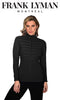 Frank Lyman Montreal Black Sweater-Buy Frank Lyman Montreal Sweaters Online-Online Sweater Shop
