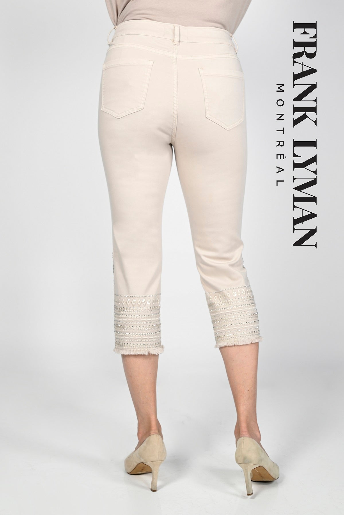 Frank Lyman Montreal Crop Jeans-Frank Lyman Montreal Jeans Online-Buy Frank Lyman Montreal Jeans Online-Women's Jeans Online Canada-Women's Online Denim Shop