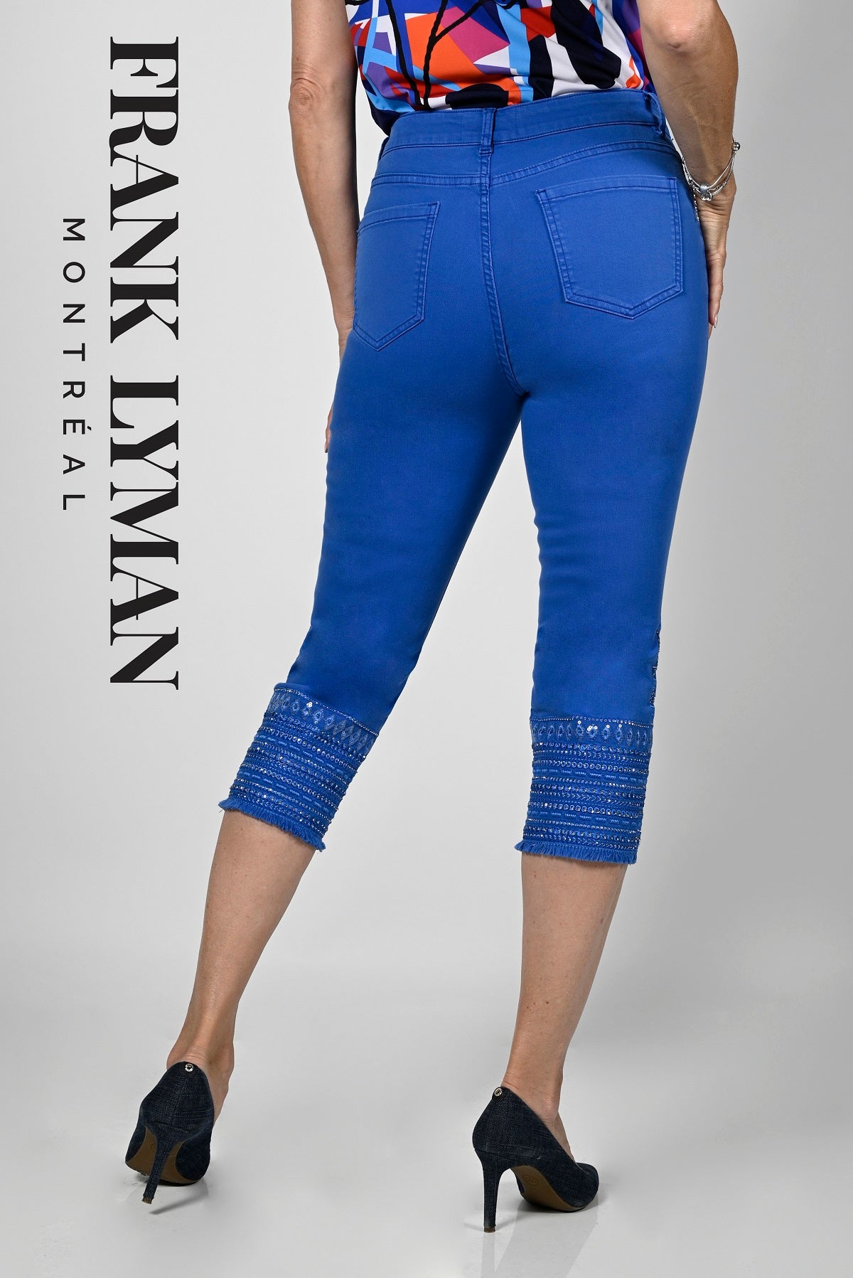 Frank Lyman Montreal Crop Jeans-Frank Lyman Montreal Jeans Online-Buy Frank Lyman Montreal Jeans Online-Women's Jeans Online Canada-Women's Online Denim Shop