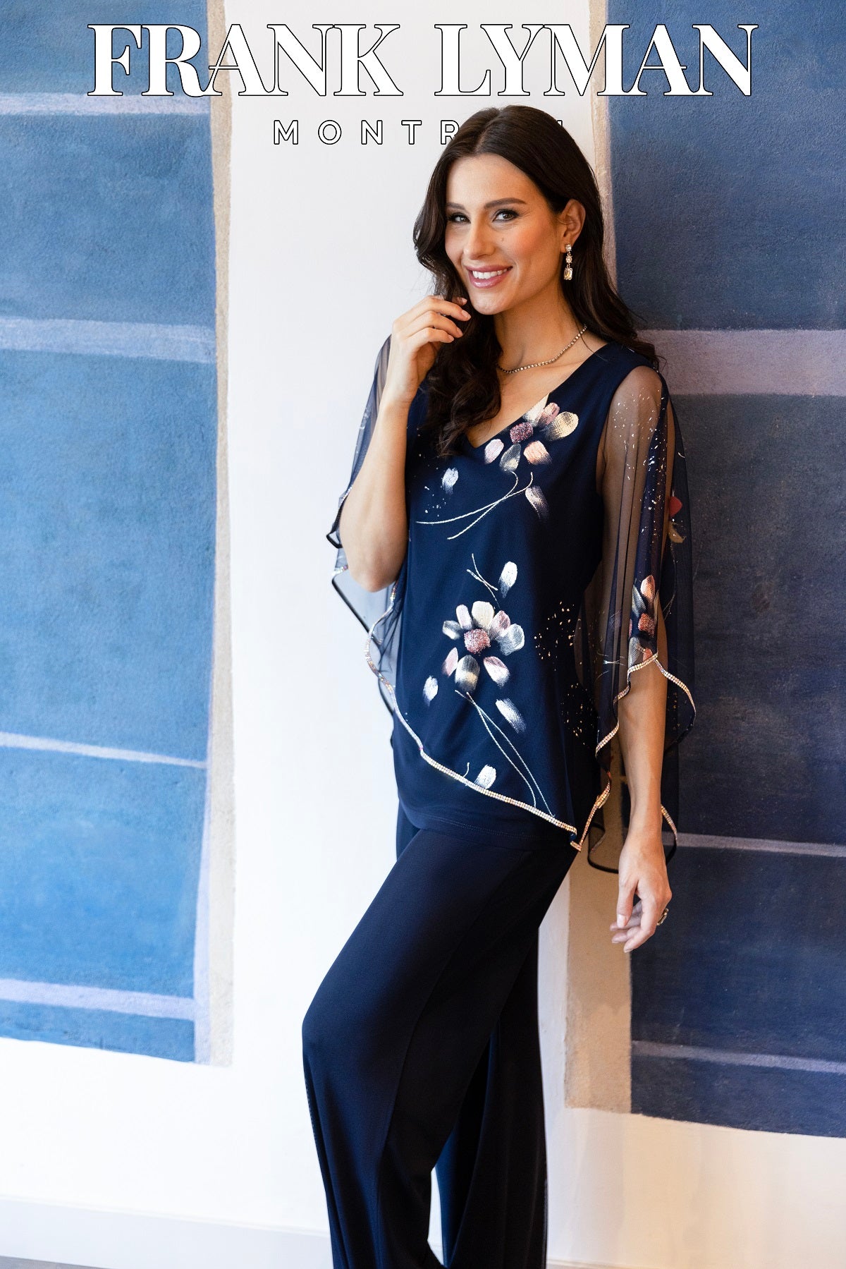 Frank Lyman Montreal Midnight Special Occasion Top-Buy Frank Lyman Montreal Evening Wear Online-Frank Lyman Montreal Party Top-Frank Lyman Montreal Clothing Online