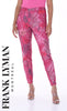 Frank Lyman Montreal Reversible Fuchsia Print Jeans