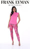 Frank Lyman Montreal Reversible Fuchsia Print Jeans