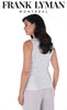 Frank Lyman Montreal Champagne Metallic Camisole With Shoulder Detail