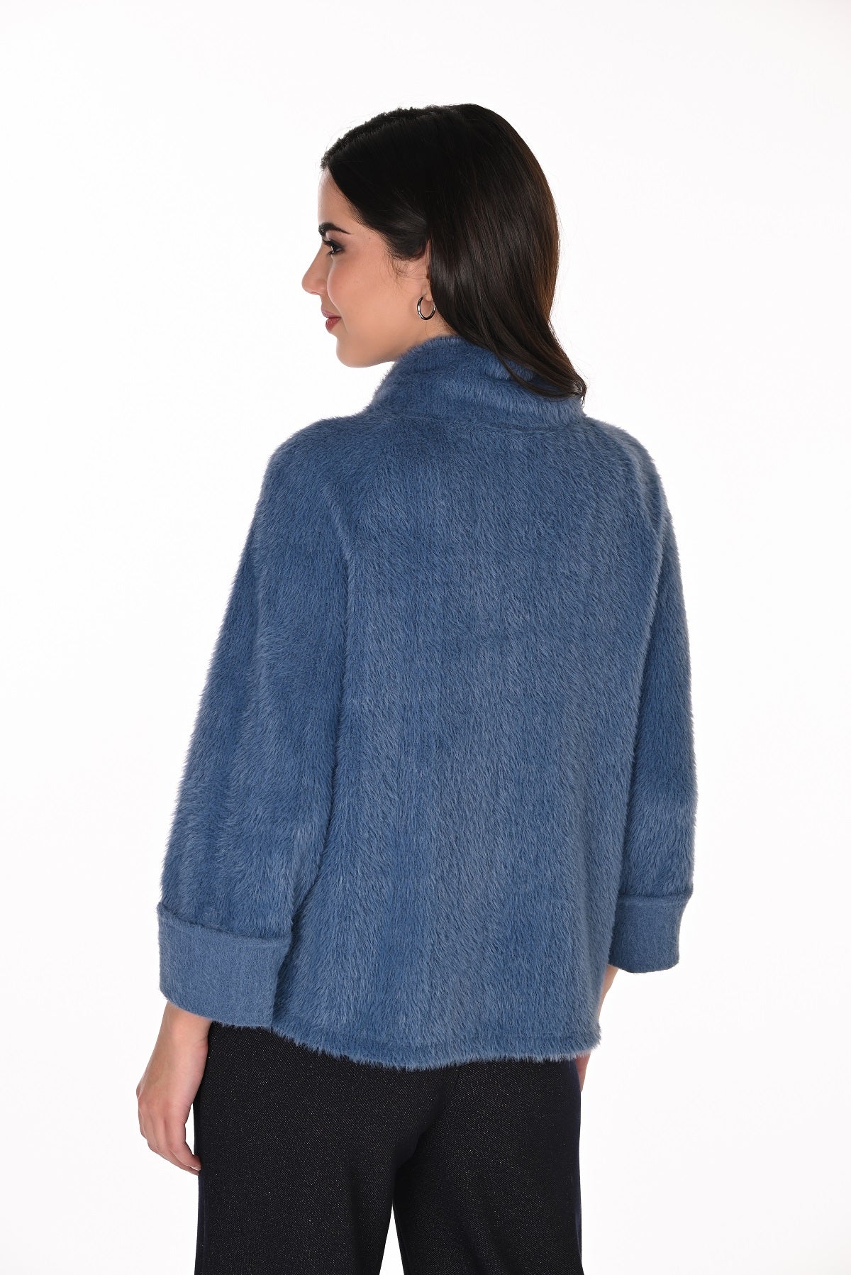 Eyelash Knit Cardigan Sweater. Frank Lyman 263324