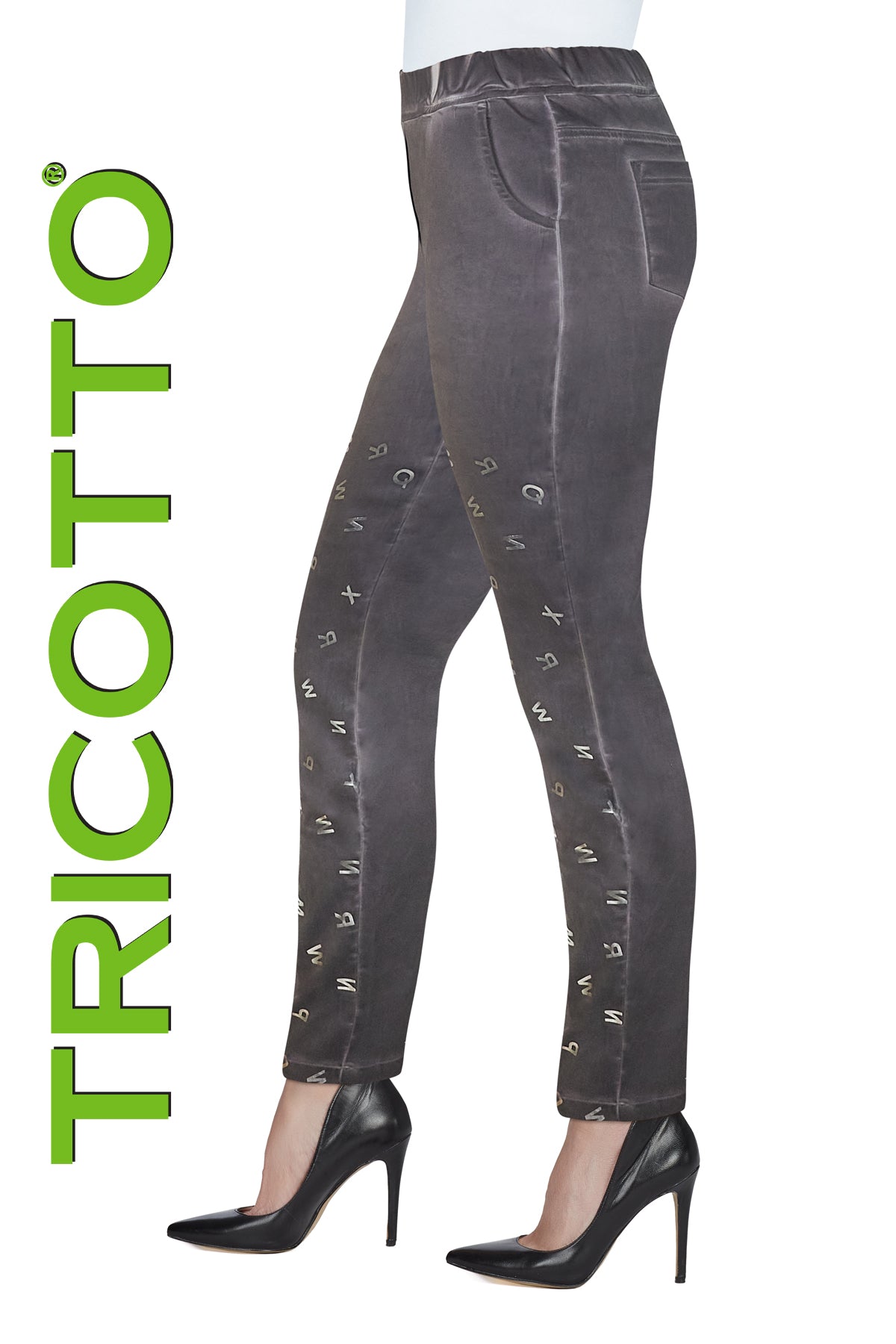 Tricotto Jeans-Tricotto Grey Jeans-Buy Tricotto Jeans Online-Online Denim Shop-Tricotto Clothing Montreal