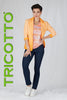 Tricotto Ombre Orange Cotton Blazer