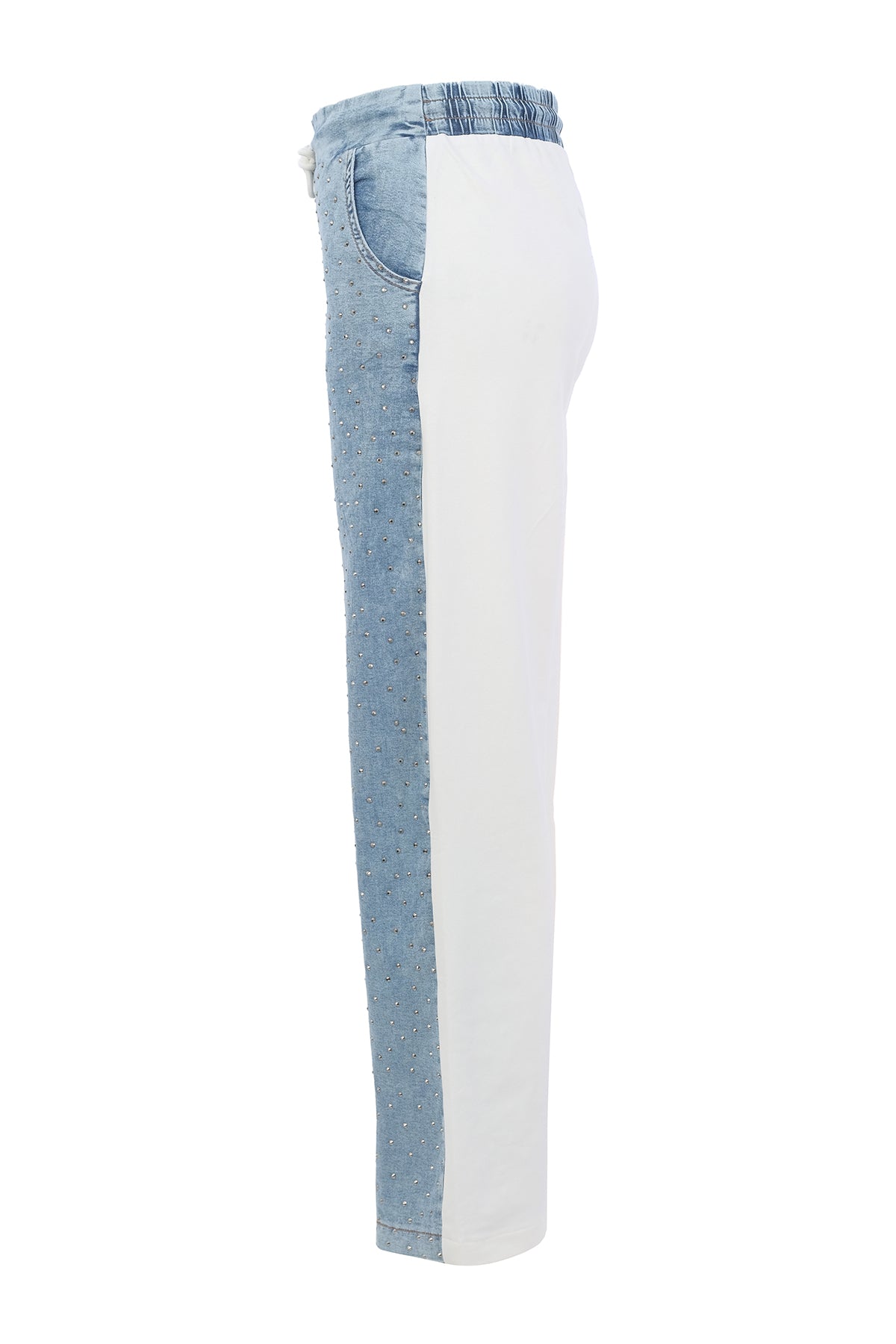 Jean souple clouté. Tricotto Style 56260