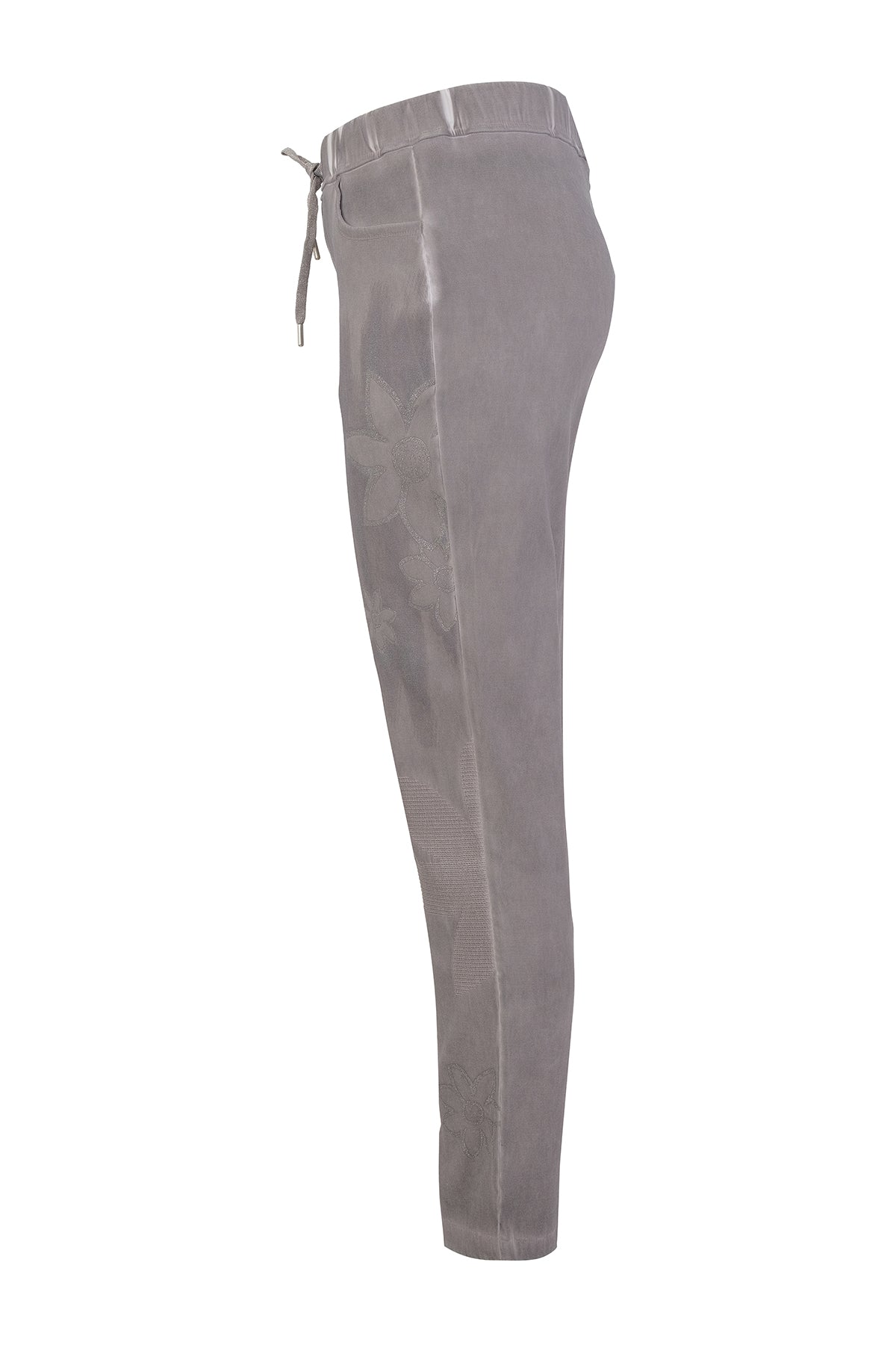 Pantalon court en maille extensible décontractée. Tricotto Style 56316