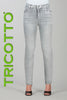 752-S25 (Jeans) Gris et Blanc