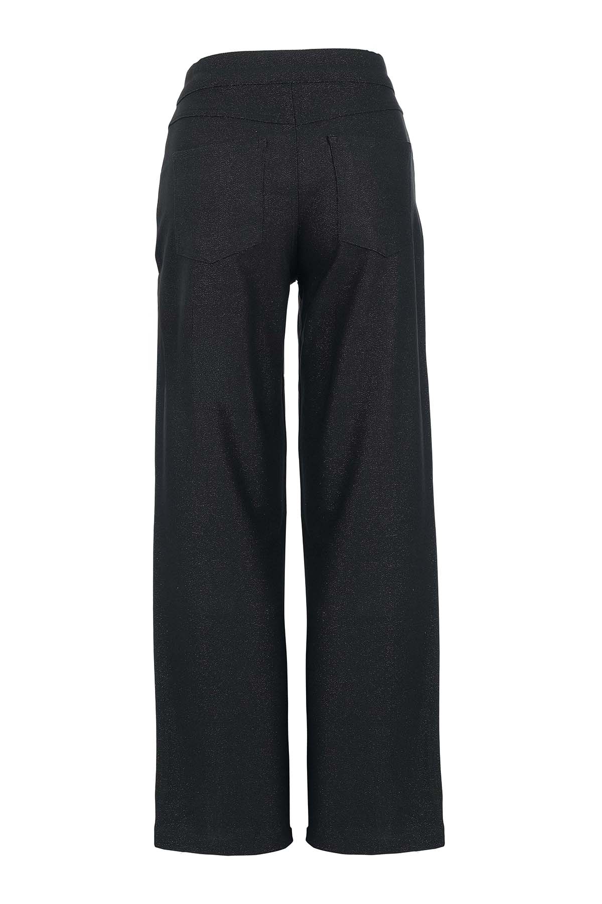 Wide Leg 5 Pocket Pant With Studded Side Detail. Tricotto 96144