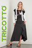 Tricotto Short Sequin Hoodie Jacket