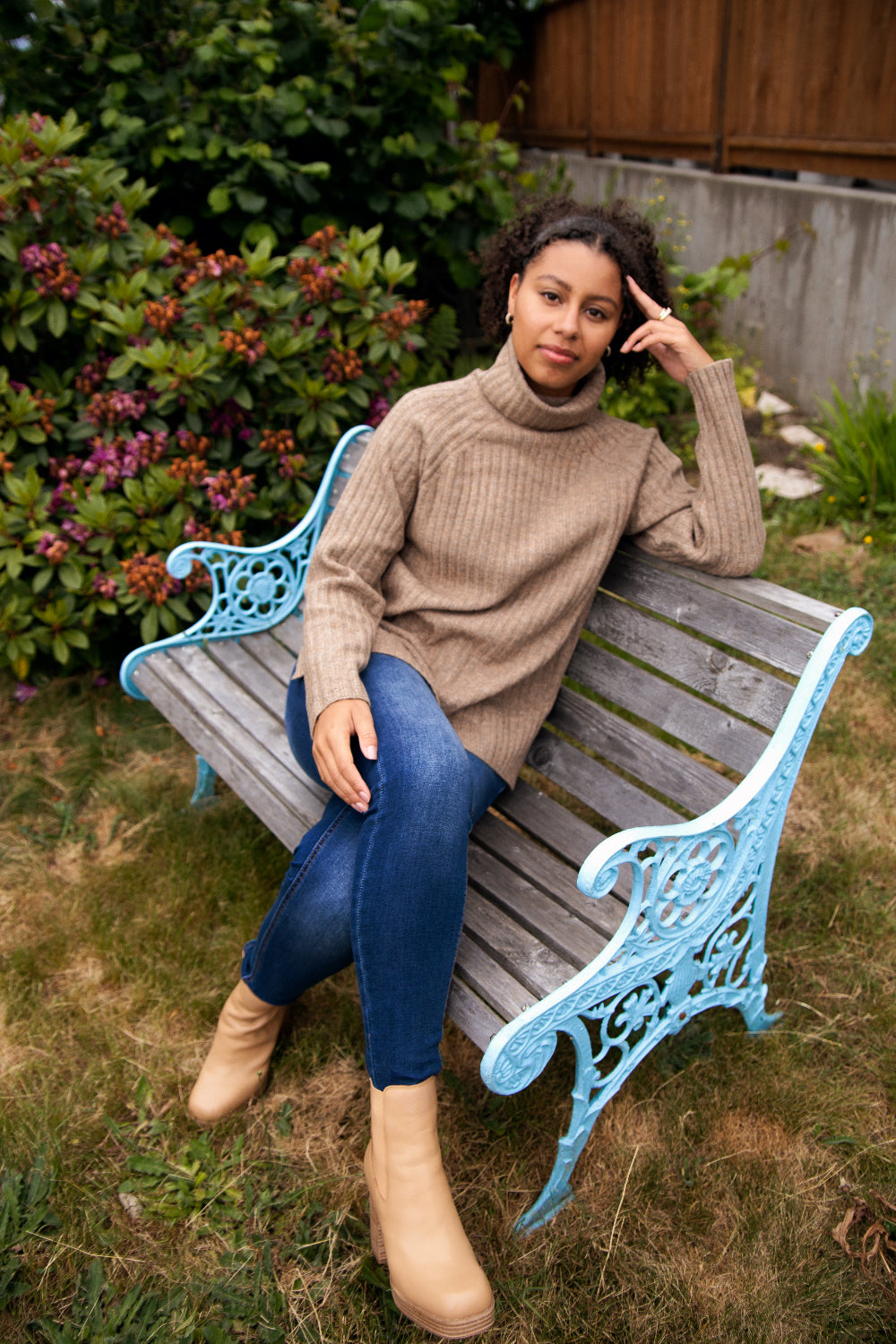 Echo Verde Ribbed Sweater-Echo Verde Sweaters Online-Online Sweater Shop