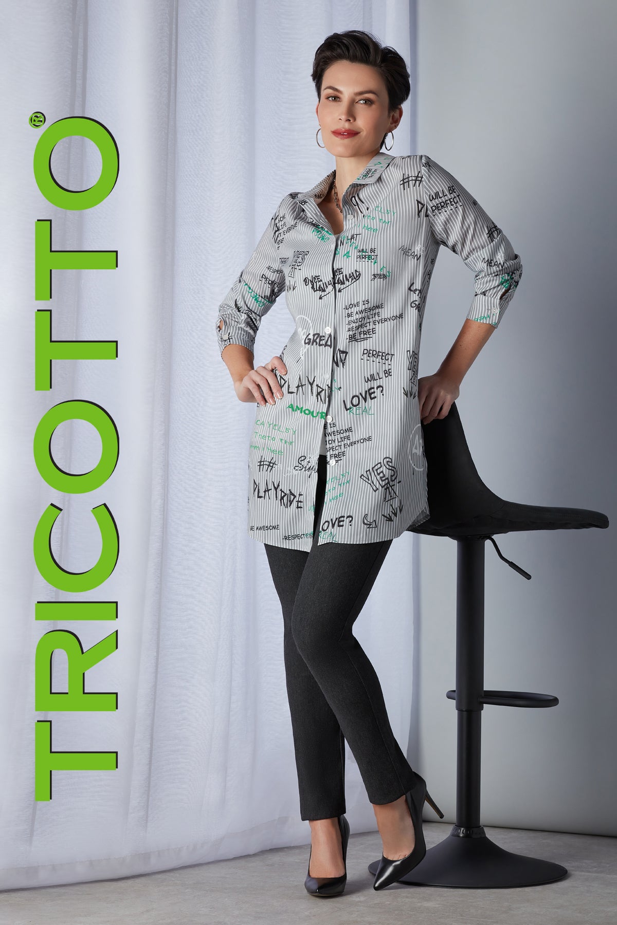 Tricotto Blouses-Buy Tricotto Blouses Online-Tricotto Clothing Montreal
