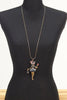 Les Nana Necklace in black multi