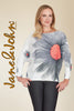 Jane & John Floral Knit Sweater