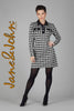 Jane & John Houndstooth Dress with collar and button detail