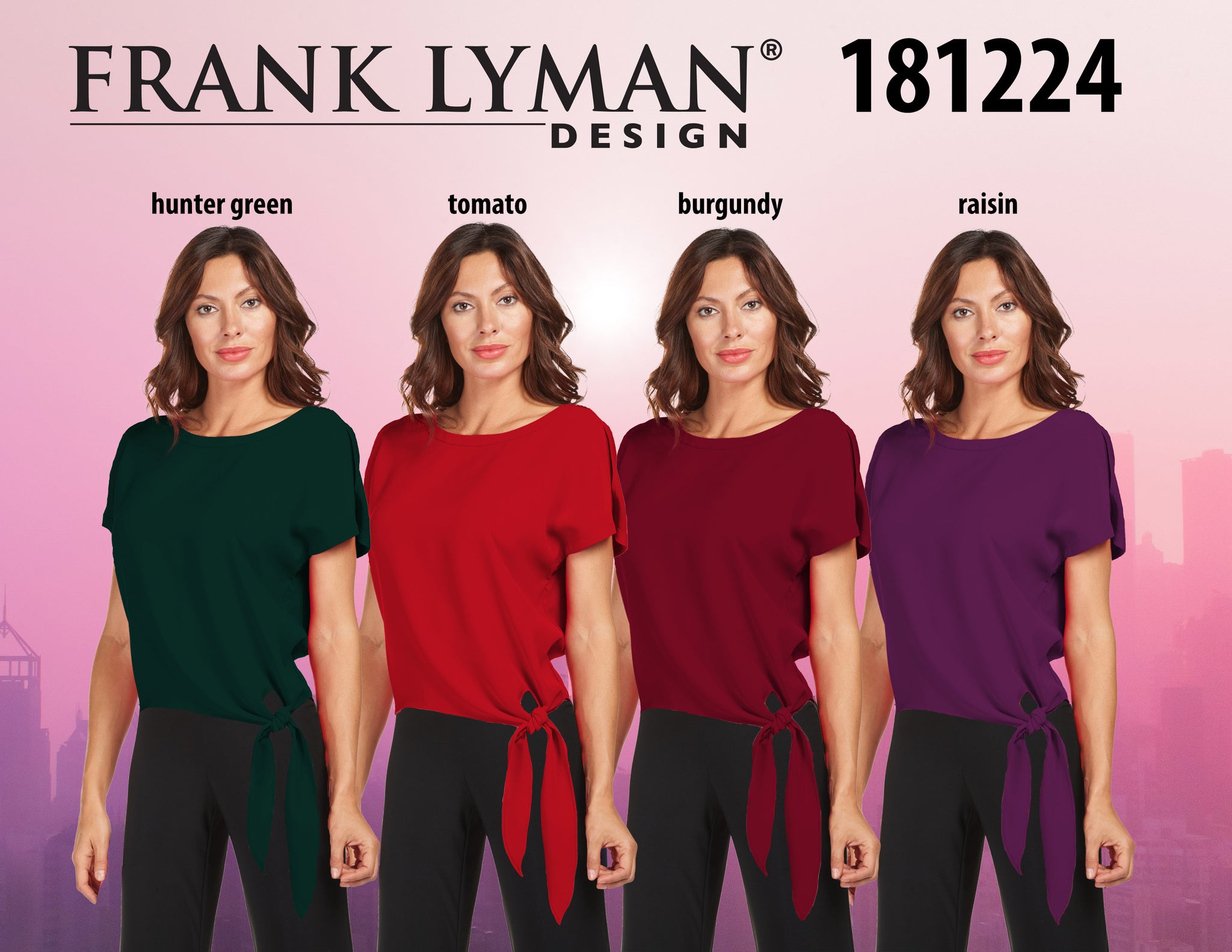 Frank Lyman Top 226194U-KG Kelly Green main image 1