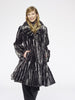 18204 (Rebecca Swing Coat) Mosaïque du désert, Ebony Ridge, Noir
