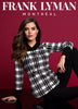 Frank Lyman Tops-Frank Lyman Sweaters-Frank Lyman Black & White Tops
