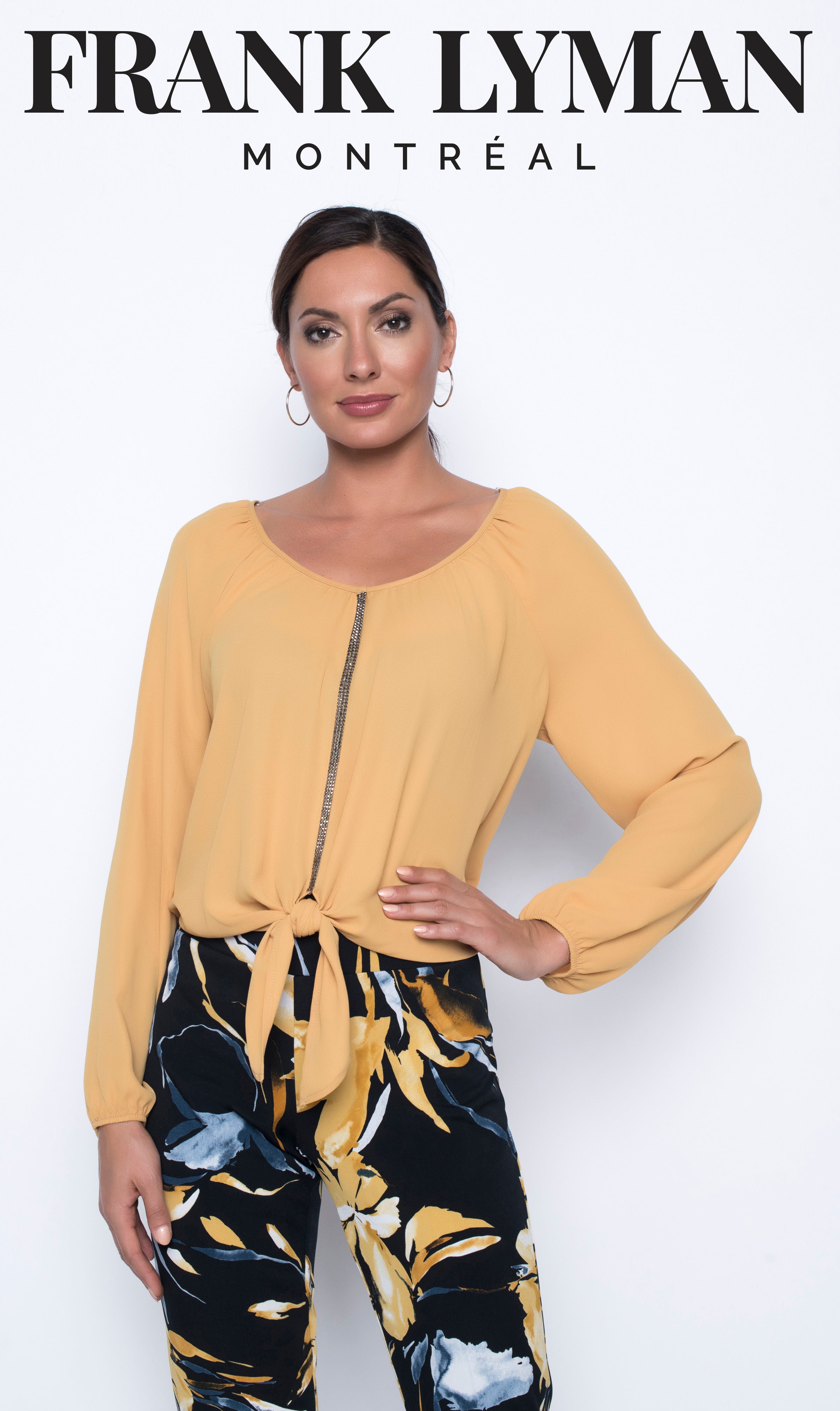 Frank Lyman Tops-Frank Lyman Marigold Tops-Frank Lyman Blouses