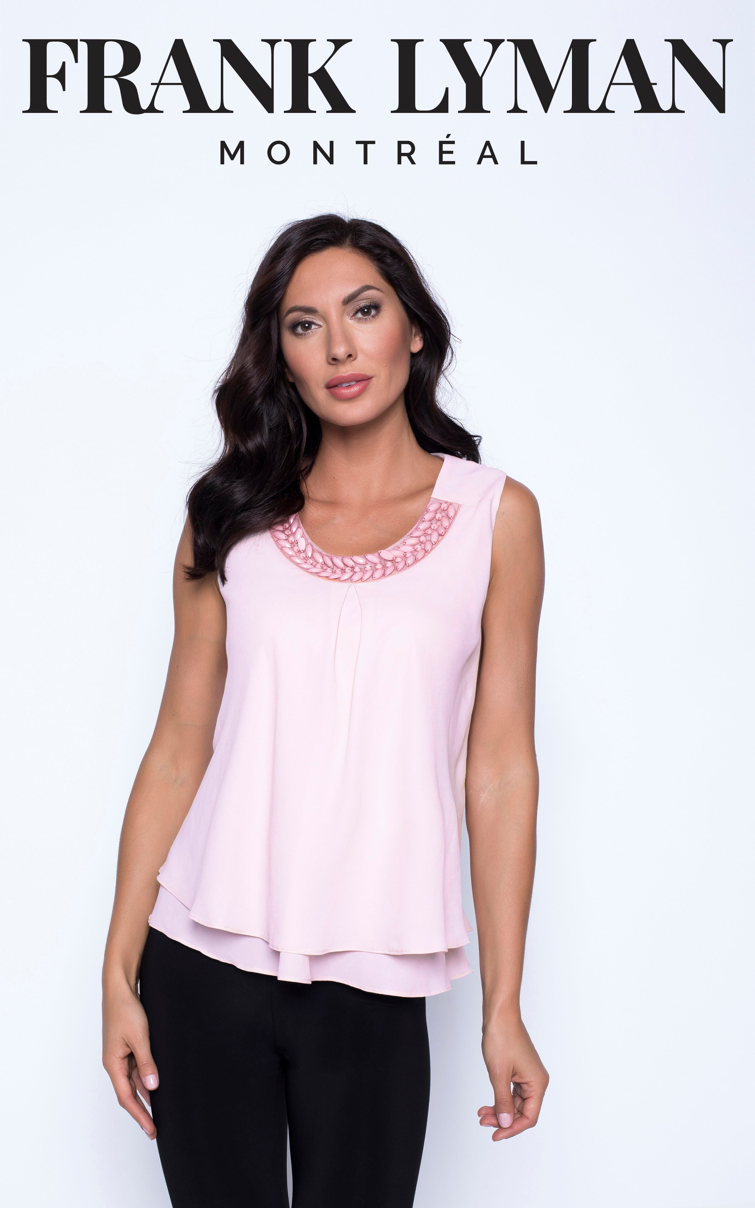 Frank Lyman Pink Tops-Frank Lyman Camisoles-Frank Lyman Masks-Frank Lyman Montreal,Frank Lyman Dresses,Frank Lyman Jeans,Frank Lyman Weekend,Frank Lyman Fashion,Frank Lyman Online Shop