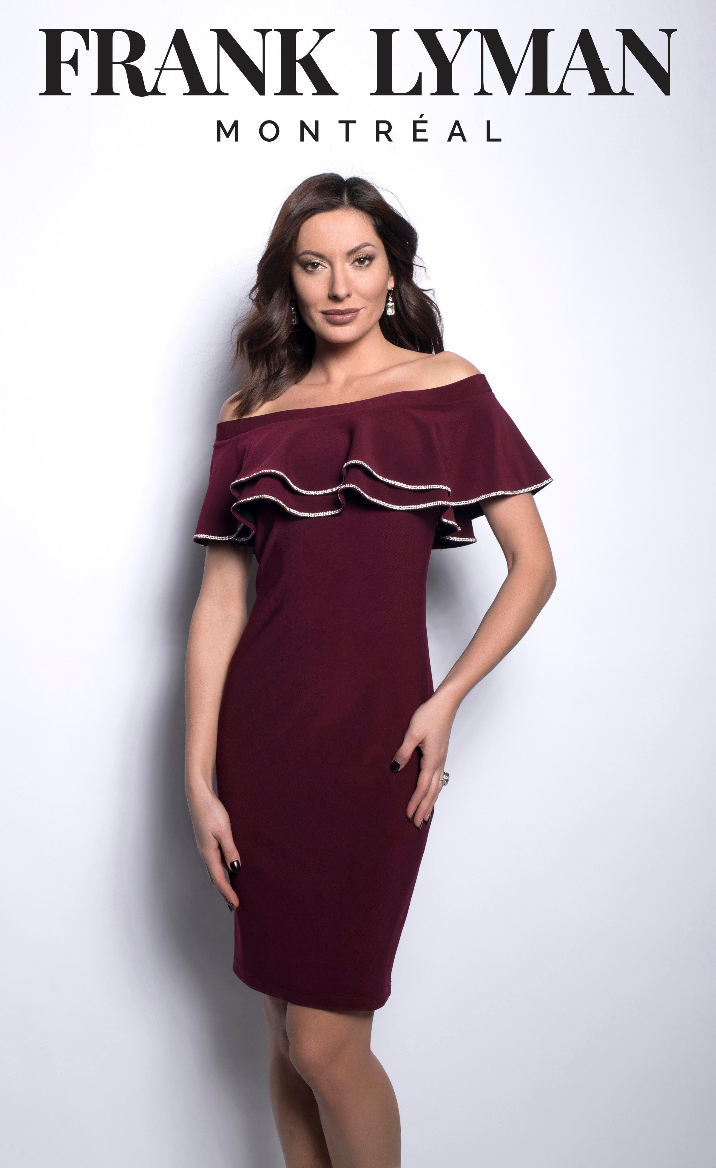 Frank Lyman Montreal Dresses-Frank Lyman Montreal Spring 2021-Frank Lyman Montreal Evening Dresses-Frank Lyman Montreal Online Shop