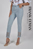 211112U (Jeans) Env. Taille haute de 11 pouces avec entrejambe de 26 pouces