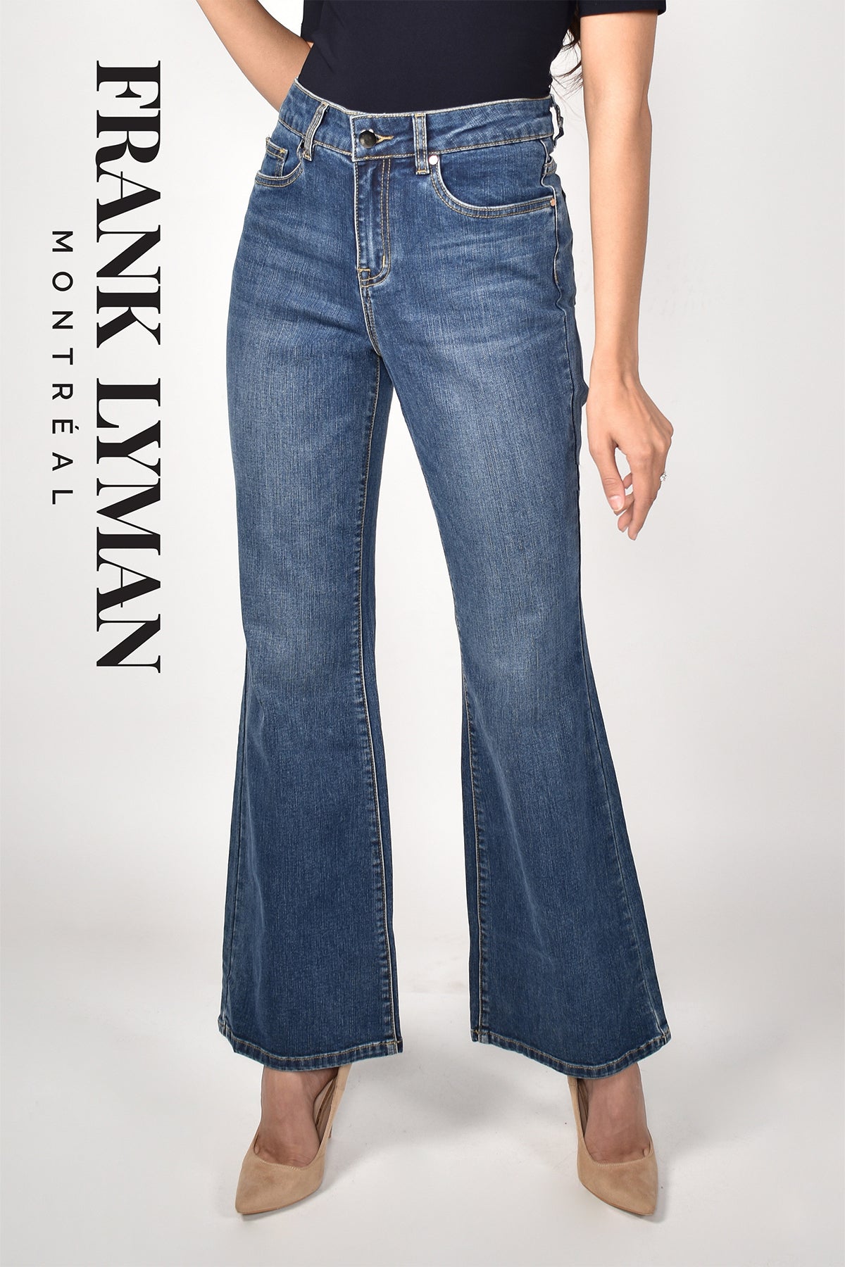 Frank Lyman Montreal Jeans-Buy Frank Lyman Montreal Jeans Online Canada-Frank Lyman Montreal Fall 2021-Frank Lyman Montreal Online Shop-Frank Lyman Montreal Bootleg Jeans