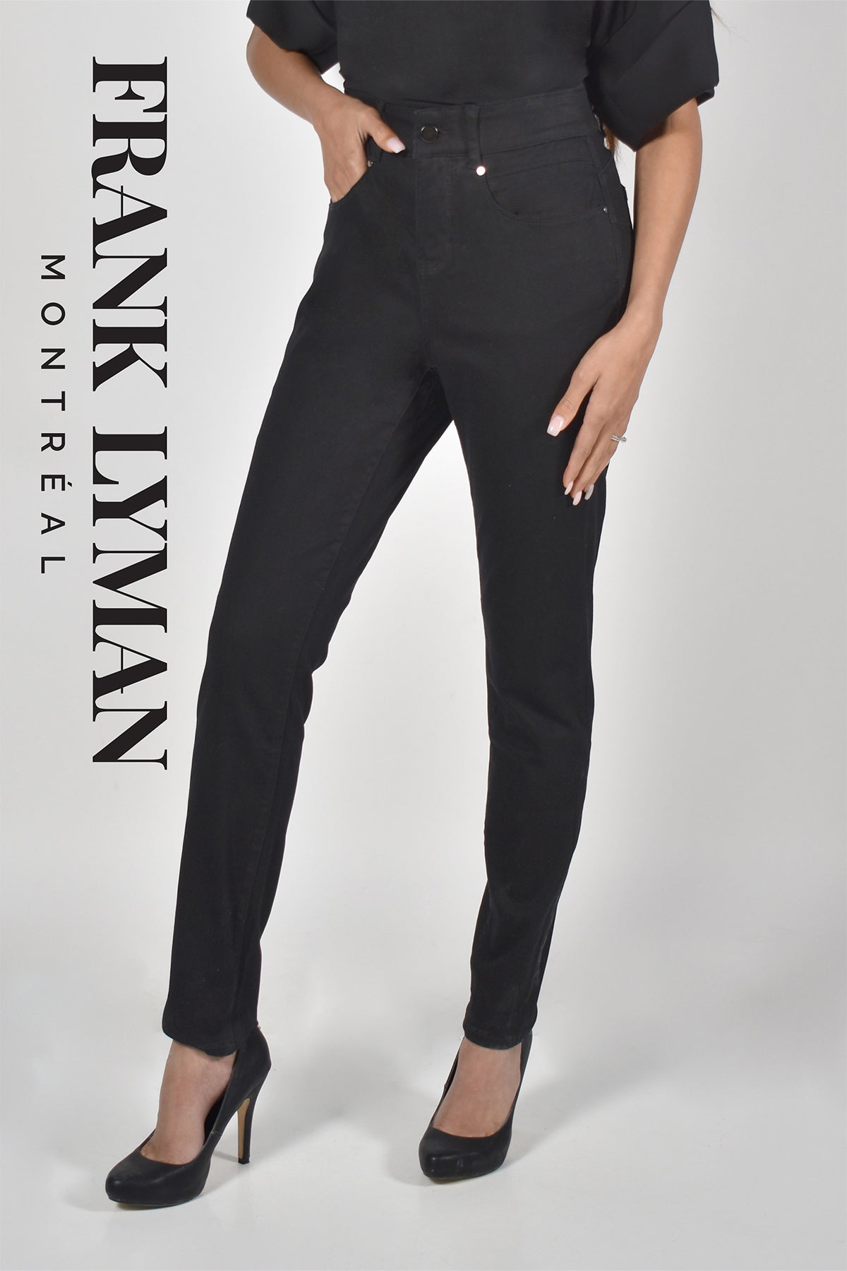 Frank Lyman Montreal Jeans-Buy Frank Lyman Montreal Jeans Online-Frank Lyman Montreal Black Jeans-Frank Lyman Montreal Tummy Control Jeans-Frank Lyman Montreal Online Shop