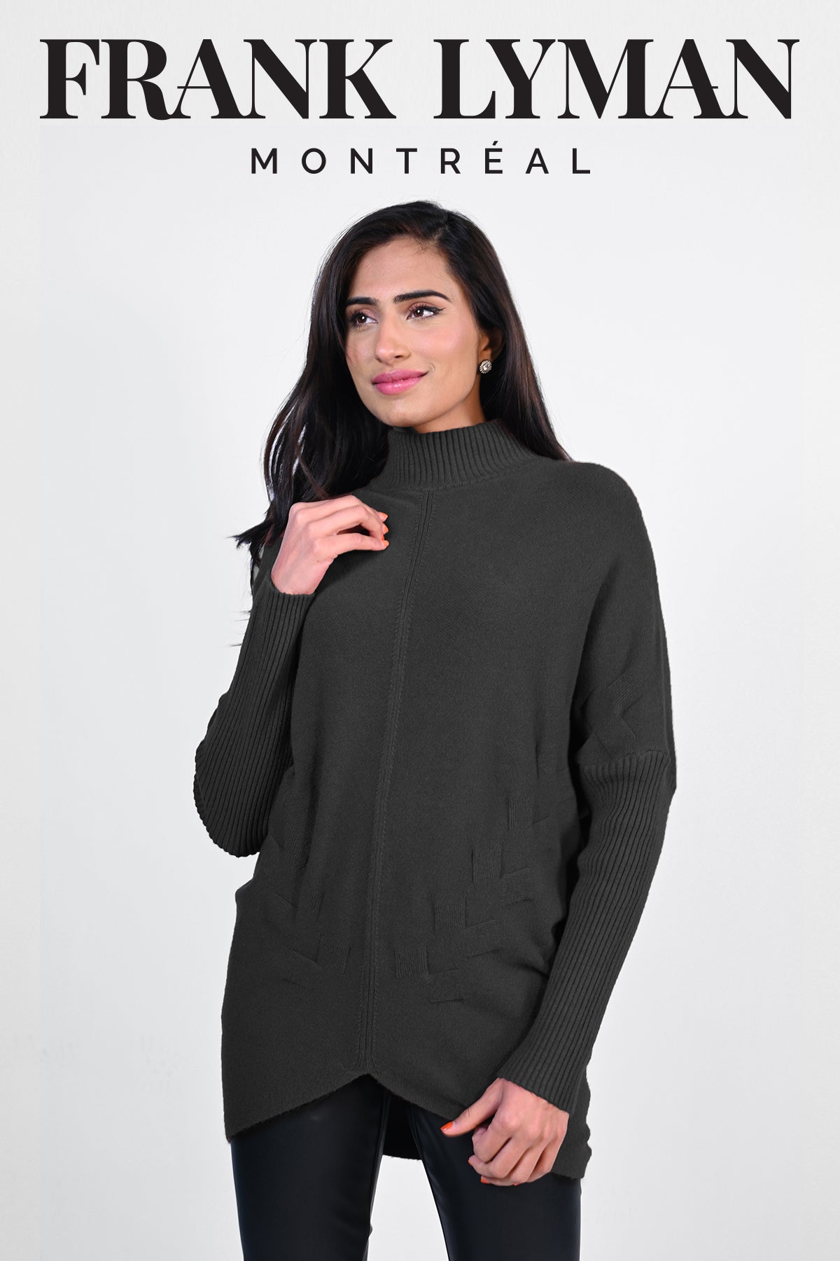 Frank Lyman Montreal Sweaters-Buy Frank Lyman Montreal Sweaters Online-Frank Lyman Montreal Black Sweaters-Frank Lyman Montreal Online Sweater Shop