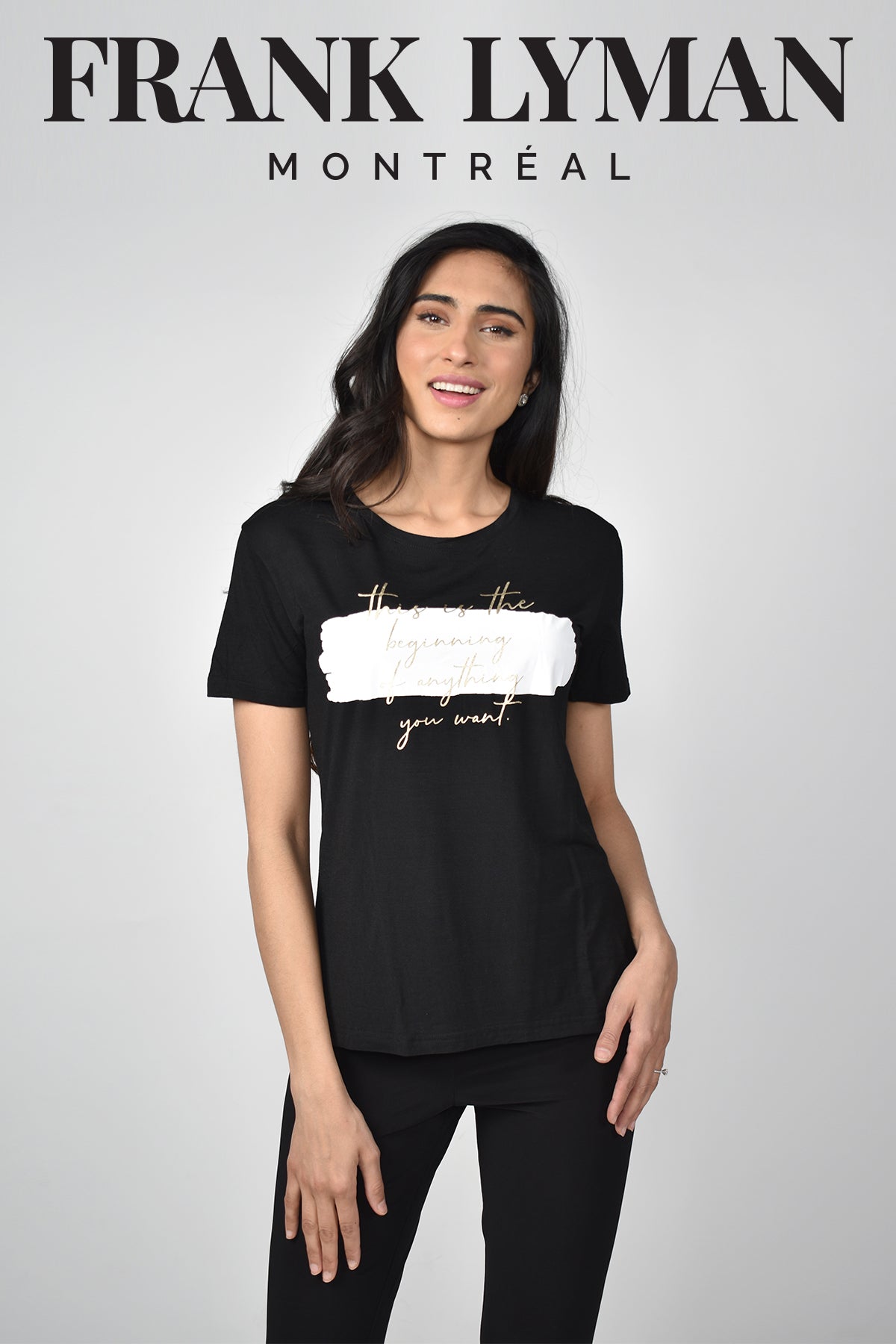 Frank Lyman Montreal T-Shirts-Buy Frank Lyman Clothing Online-Frank Lyman Montreal Tops-Frank Lyman Montreal Fall 2021