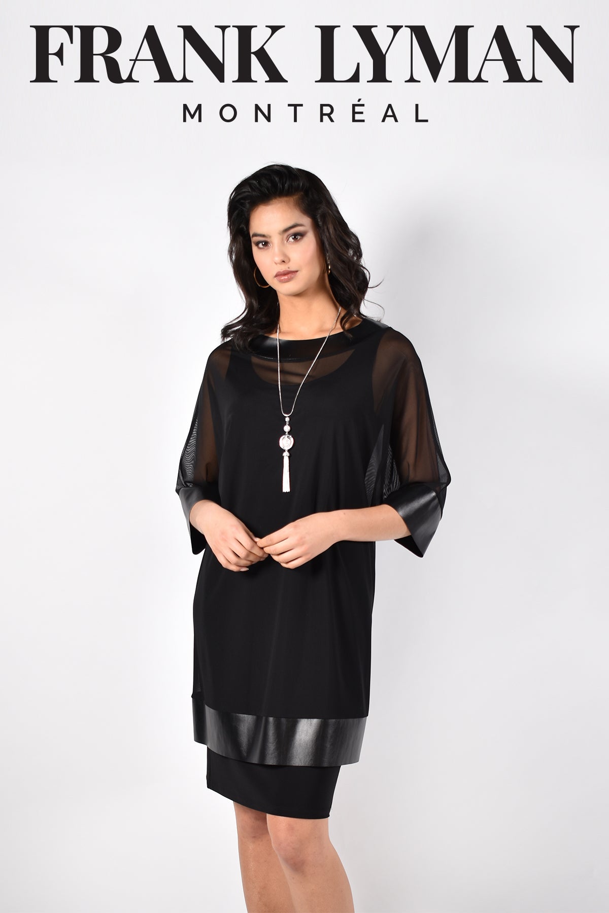 Frank Lyman Montreal Black Dress-Frank Lyman Montreal-Frank Lyman Dresses-Frank Lyman Dresses On Sale-Frank Lyman Summer Dresses-Buy Frank Lyman Dresses On Sale