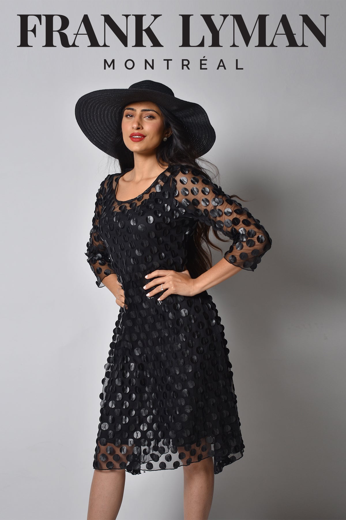 Frank Lyman Montreal Dresses-Frank Lyman Montreal Fall 2021 Collection-Buy Frank Lyman Montreal Dresses Online-Frank Lyman Montreal Online Shop-Frank Lyman Montreal Black Dresses-Frank Lyman Montreal Dresses Online