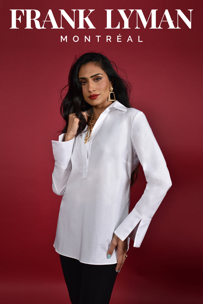 Frank Lyman Montreal White Blouse-Buy Frank Lyman Montreal White Blouses Online-Frank Lyman Montreal Online Shop