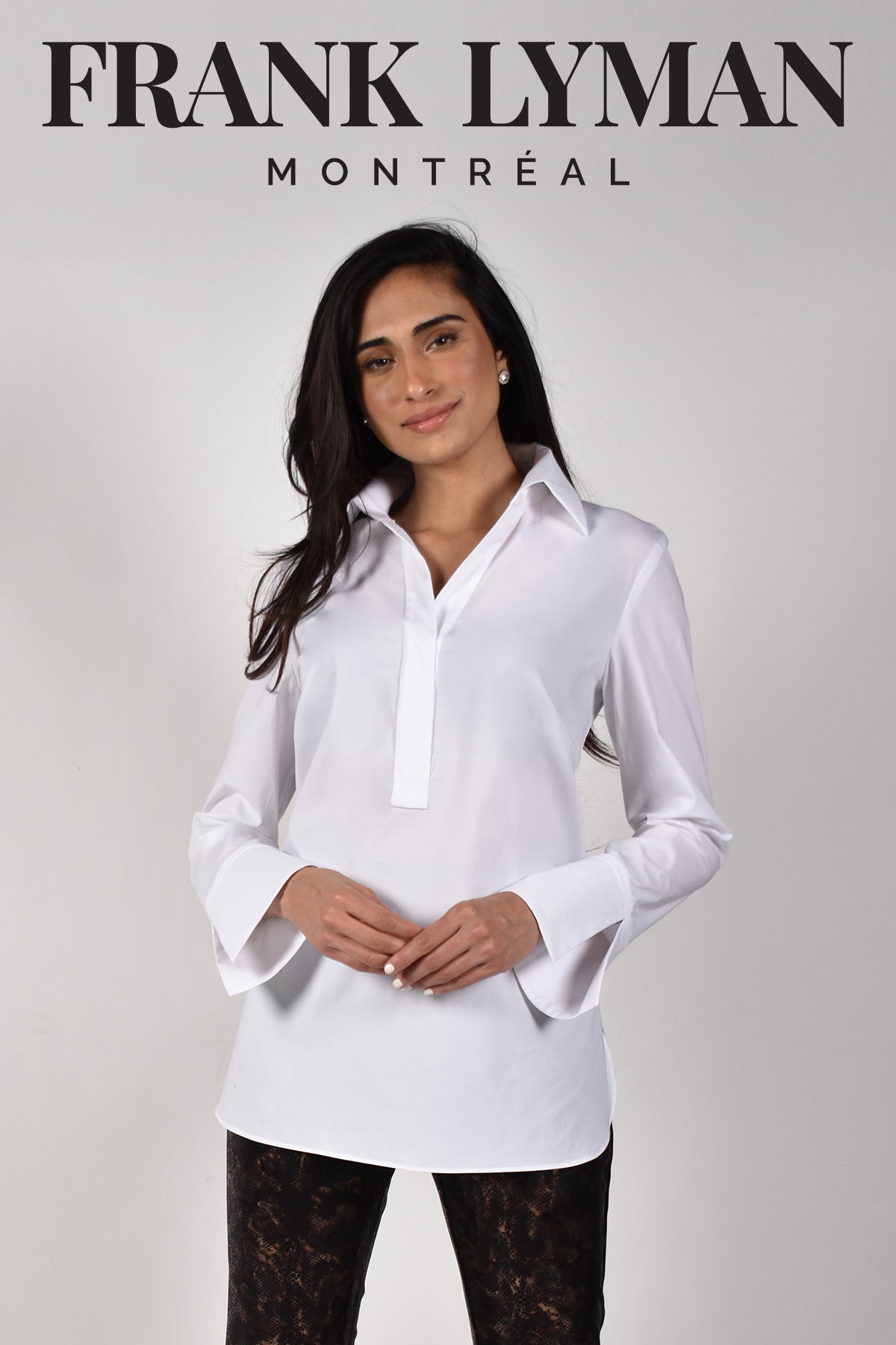Frank Lyman Montreal White Blouse-Buy Frank Lyman Montreal White Blouses Online-Frank Lyman Montreal Online Shop
