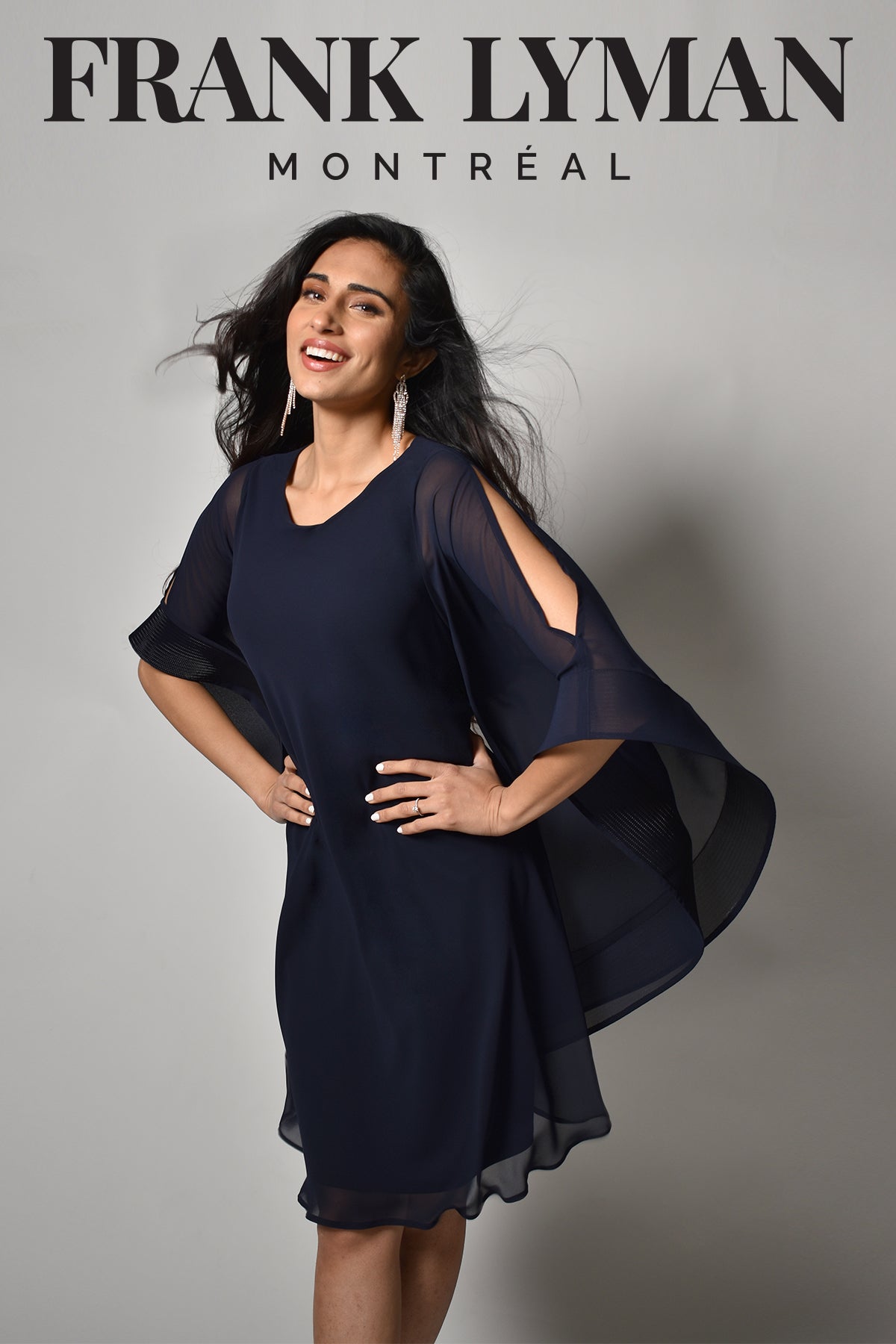 Frank Lyman Montreal Dresses-Buy Frank Lyman Montreal Dresses Online-Frank Lyman Montreal Online Shop-Frank Lyman Montreal Black Dresses-Frank Lyman Montreal Special Occasion Dresses