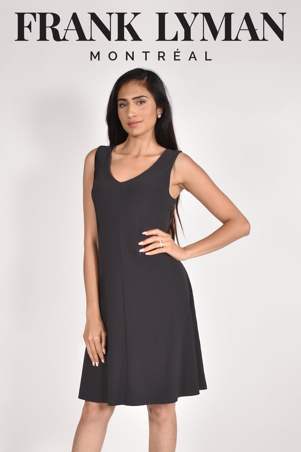 Frank Lyman Montreal Dresses-Buy Frank Lyman Montreal Dresses Online-Frank Lyman Montreal Spring 2022 Collection-Frank Lyman Montreal Online Shop-Frank Lyman Montreal Black Dresses