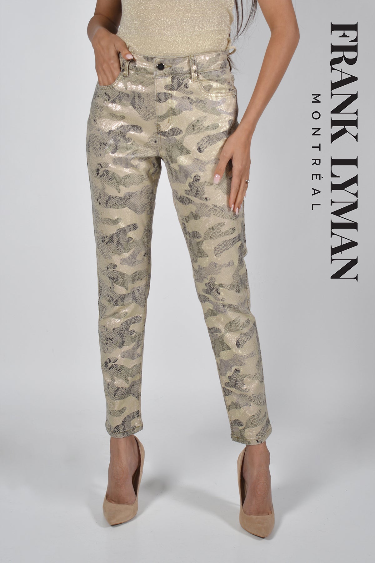 Frank Lyman Montreal Jeans-Buy Frank Lyman Montreal Jeans Online-Frank Lyman Montreal Spring 2022 Collection-Frank Lyman Montreal Online Shop