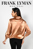 Frank Lyman Montreal Blouse-Frank Lyman Montreal Nutmeg Blouse-Buy Frank Lyman Montreal Blouses Online