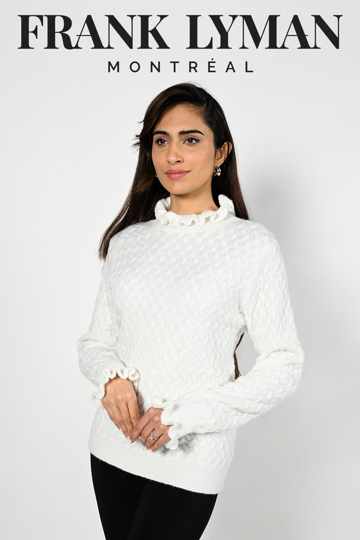 Frank Lyman Montreal Beige Sweater-Buy Frank Lyman Montreal Sweaters Online-Frank Lyman Montreal Online Sweater Shop