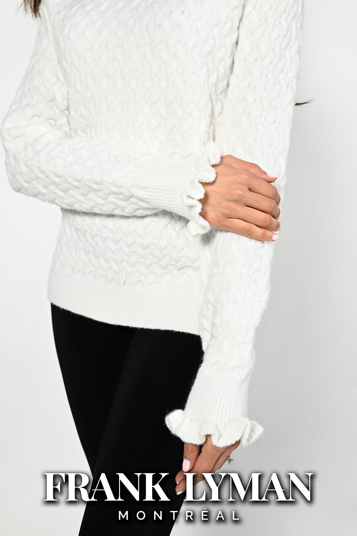 Frank Lyman Montreal Beige Sweater-Buy Frank Lyman Montreal Sweaters Online-Frank Lyman Montreal Online Sweater Shop