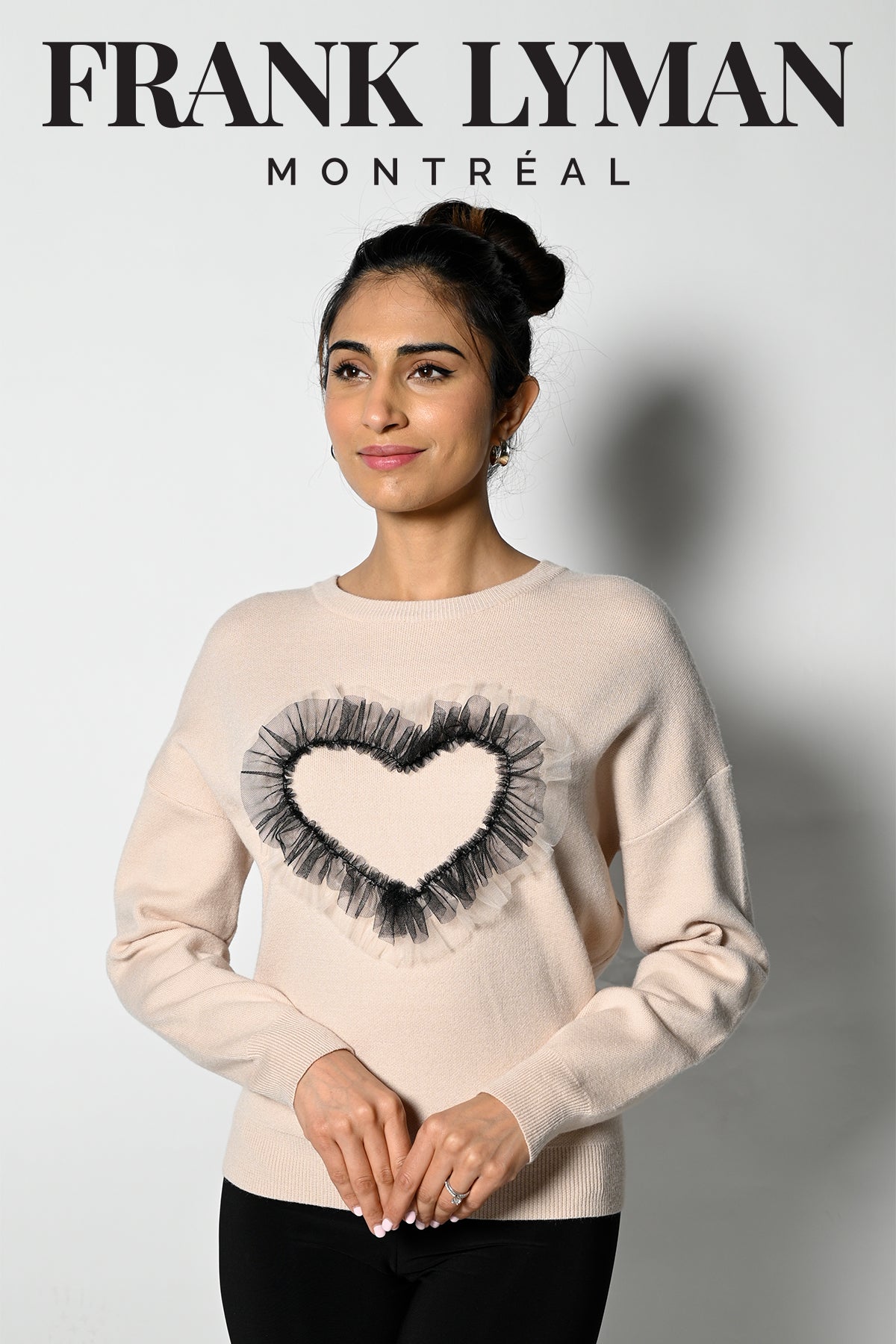 Frank Lyman Montreal Sweaters-Buy Frank Lyman Montreal Sweaters Online-Frank Lyman Montreal Heart Sweater-Frank Lyman Montreal Online Sweater Shop