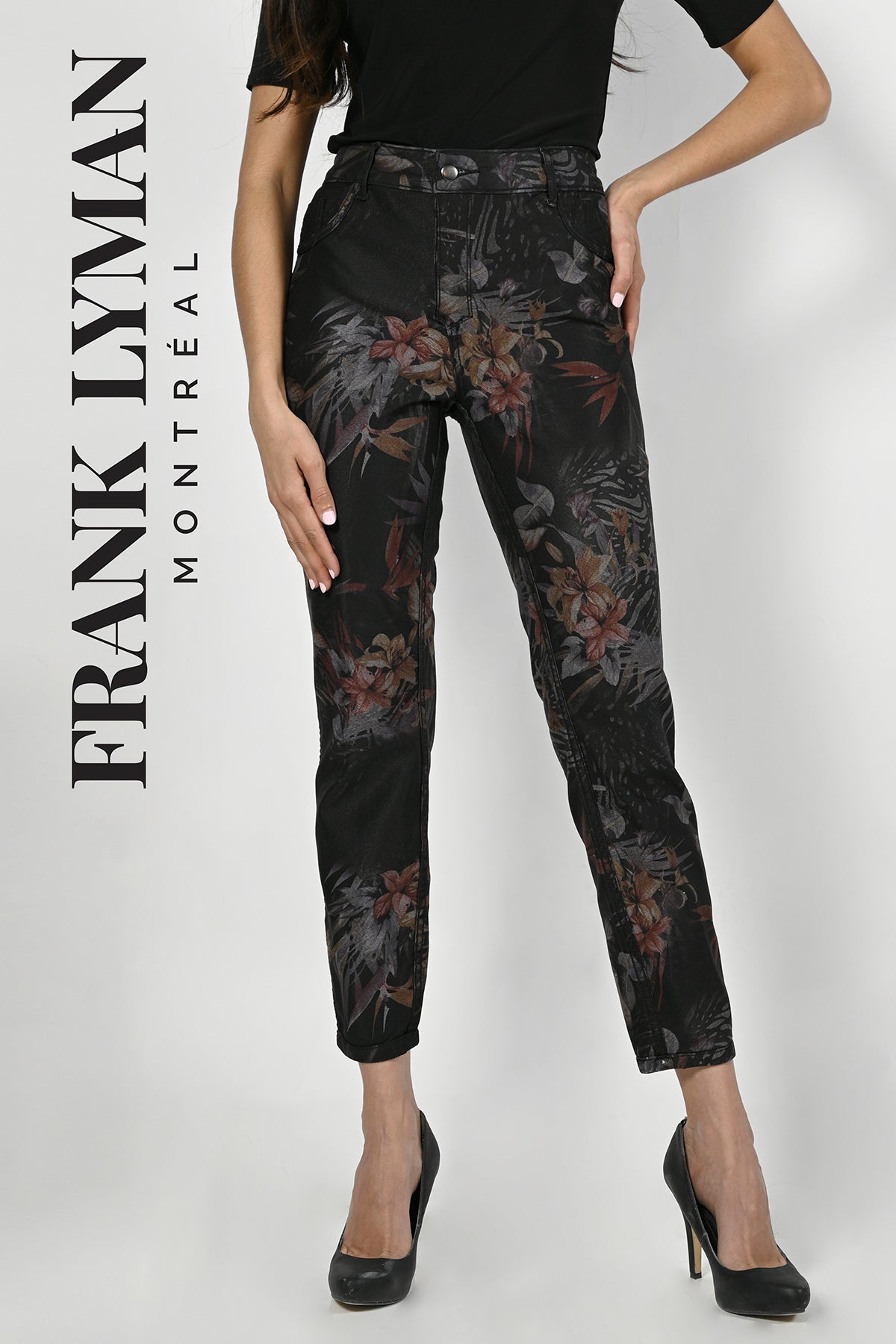 Frank Lyman Montreal Reversible Jeans-Buy Frank Lyman Montreal Jeans Online-Frank Lyman Montreal Online Denim Shop-Frank Lyman Montreal Fall 2022