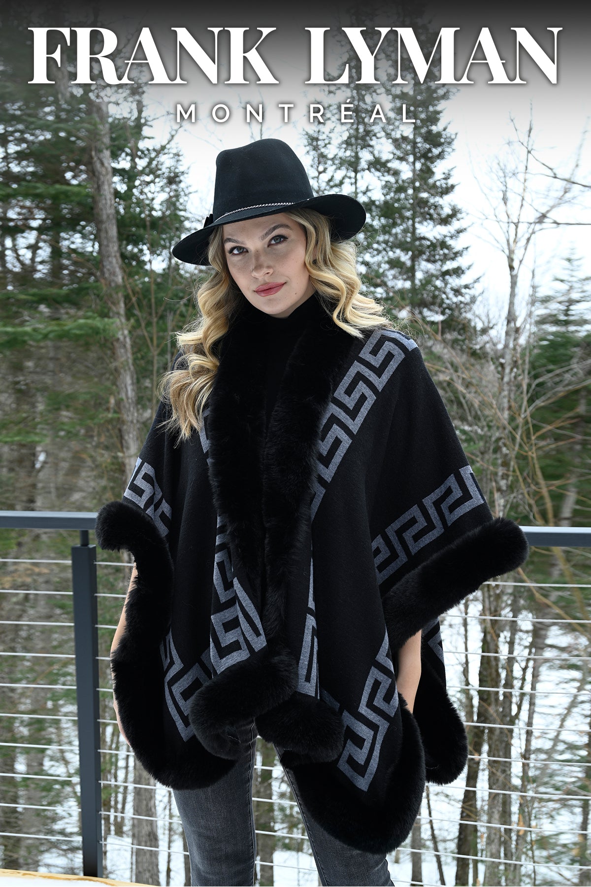 Frank Lyman Montreal Poncho Sweater-Frank Lyman Montreal Sweaters-Buy Frank Lyman Montreal Sweaters Online-Frank Lyman Montreal Online Shop-Frank Lyman Montreal Fall 2022 Collection