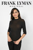 Frank Lyman Montreal Black Sweater-Buy Frank Lyman Montreal Sweaters Online-Frank Lyman Montreal Black Whiskey Sweater-Frank Lyman Montreal Online Sweater Shop
