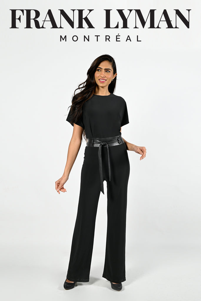 Frank Lyman Montreal Black Jumpsuit-Buy Frank Lyman Montreal Jumpsuits Online-Frank Lyman Montreal Black Jumpsuits-Frank Lyman Montreal Online Shop