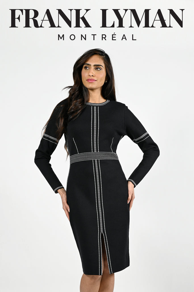 Frank Lyman Montreal Black Dresses-Frank Lyman Montreal Online Dress Shop-Buy Frank Lyman Montreal Dresses Online