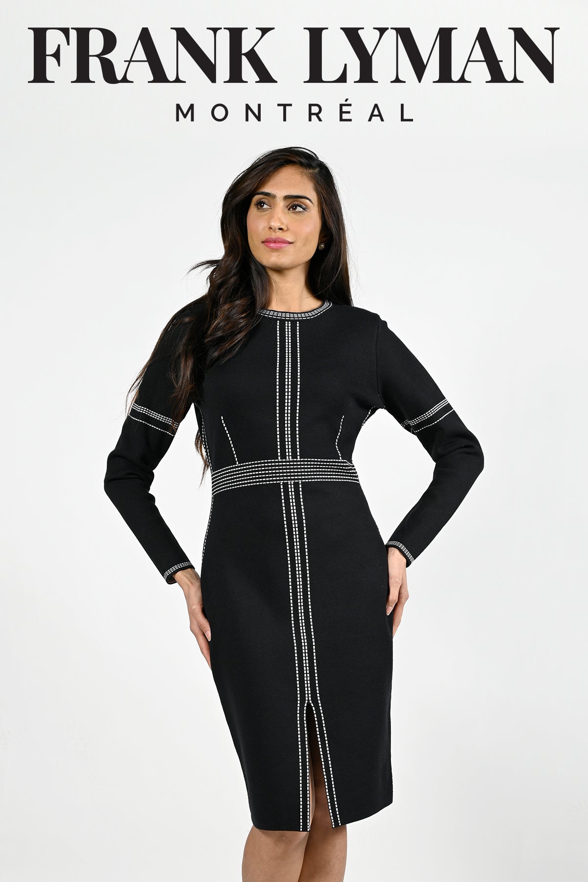 Frank Lyman Montreal Black Dresses-Frank Lyman Montreal Online Dress Shop-Buy Frank Lyman Montreal Dresses Online